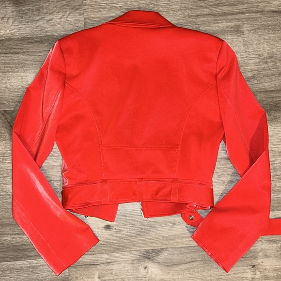 Cinq à Sept Zoe Faux Leather Moto Jacket - Picture 10 of 10